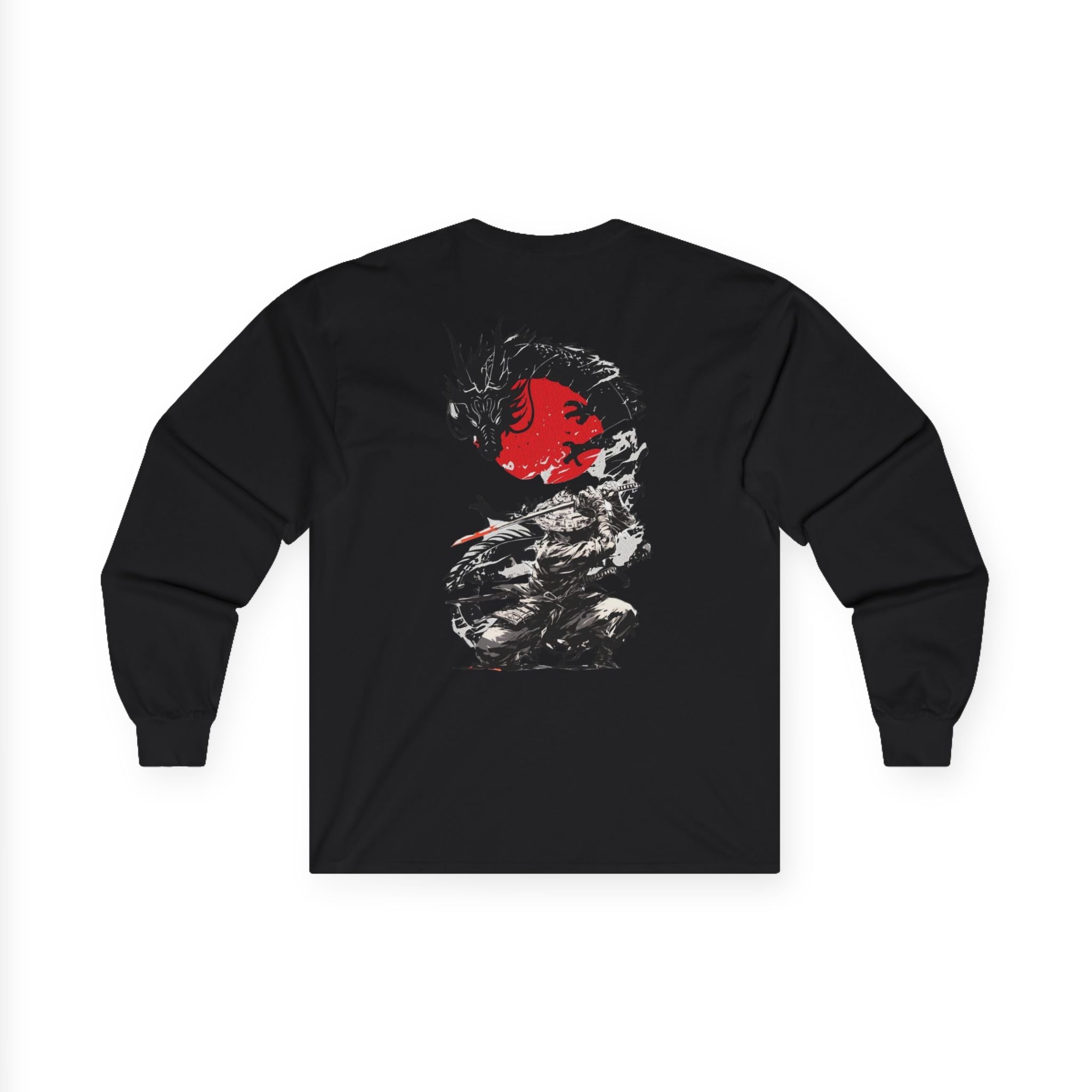 Samurai Dragon Unisex Long Sleeve Tee