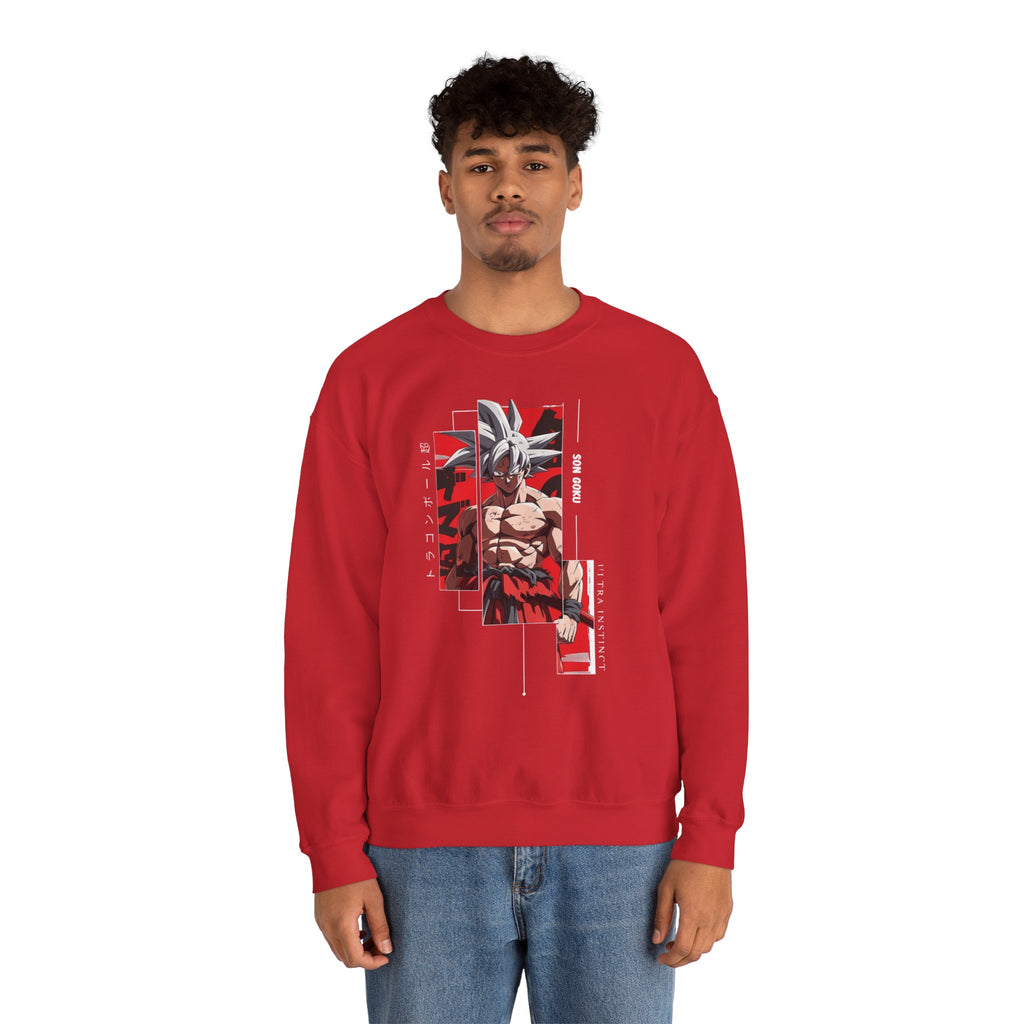 Anime-Inspired Unisex Crewneck Sweatshirt, Cozy Casual Wear, Perfect Gift for Fans, Stylish Streetwear, Great for Everyday Use