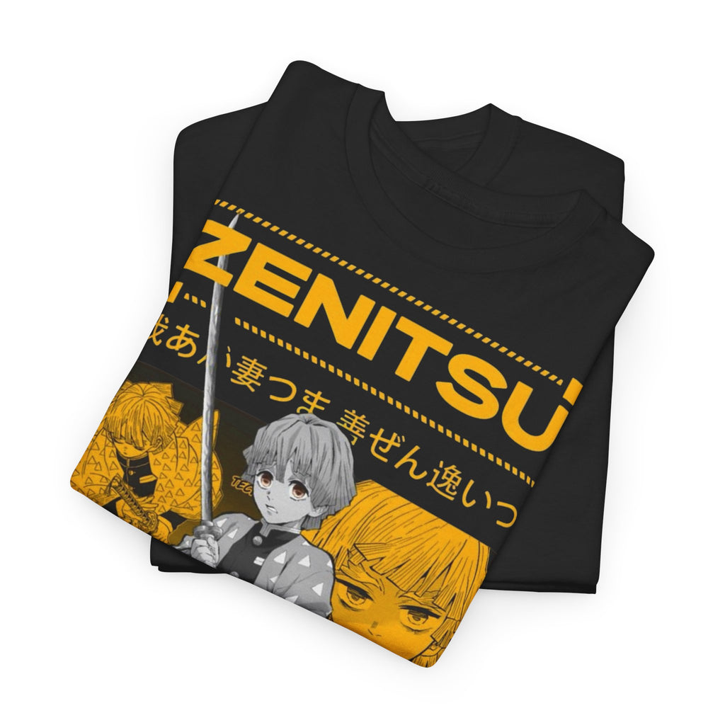 Anime-Inspired Unisex Heavy Cotton Tee, Casual Wear, Gift for Anime Lovers, Streetwear, Everyday Fashion