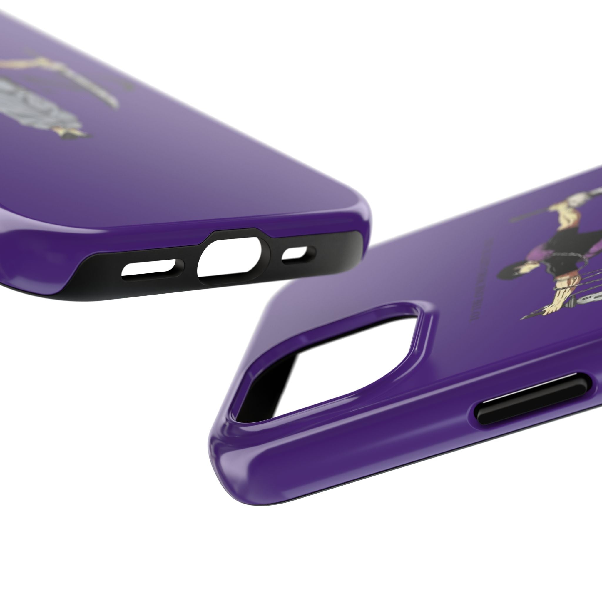 Bold Anime Phone Case, Tough Cellphone Cover, Unique Tech Accessories, Gift for Gamers, Stylish Mobile Protection
