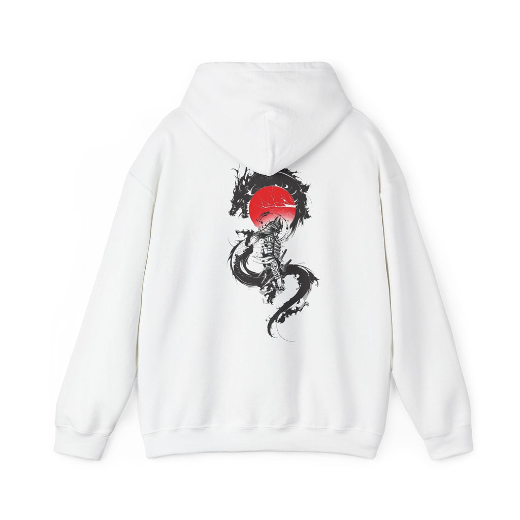 Yin Yang Koi Fish Hoodie, Unisex Sweatshirt, Asian Art Hooded Top, Gift for Her, Unique Streetwear, Cozy Casual Wear