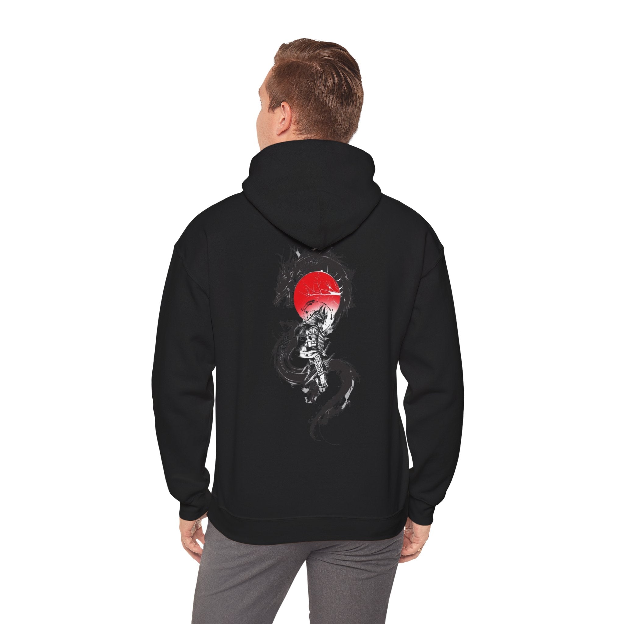 Yin Yang Koi Fish Hoodie, Unisex Sweatshirt, Asian Art Hooded Top, Gift for Her, Unique Streetwear, Cozy Casual Wear