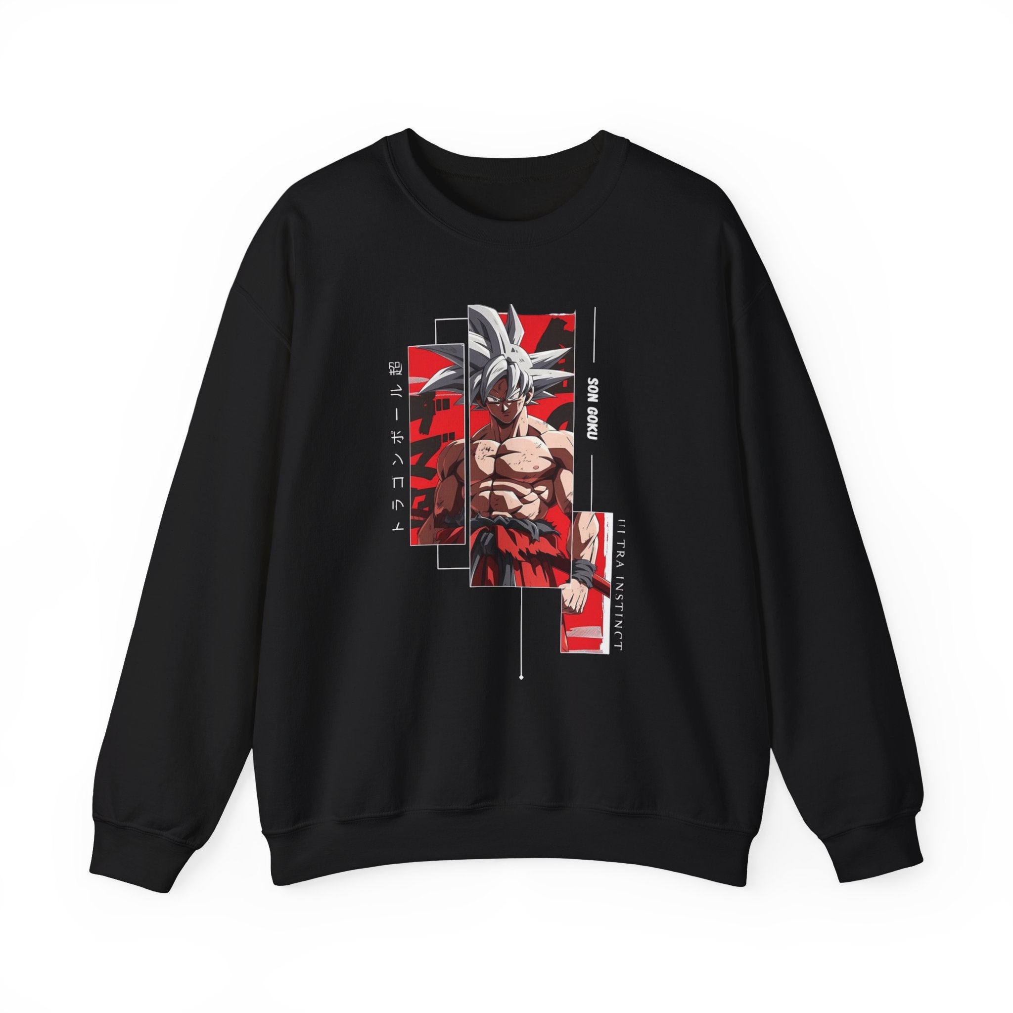 Anime-Inspired Unisex Crewneck Sweatshirt, Cozy Casual Wear, Perfect Gift for Fans, Stylish Streetwear, Great for Everyday Use