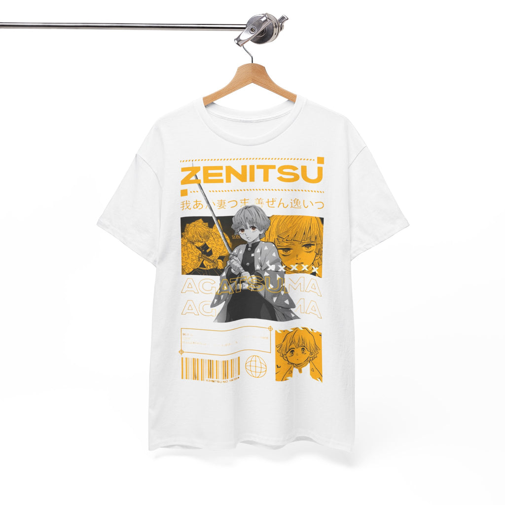 Anime-Inspired Unisex Heavy Cotton Tee, Casual Wear, Gift for Anime Lovers, Streetwear, Everyday Fashion