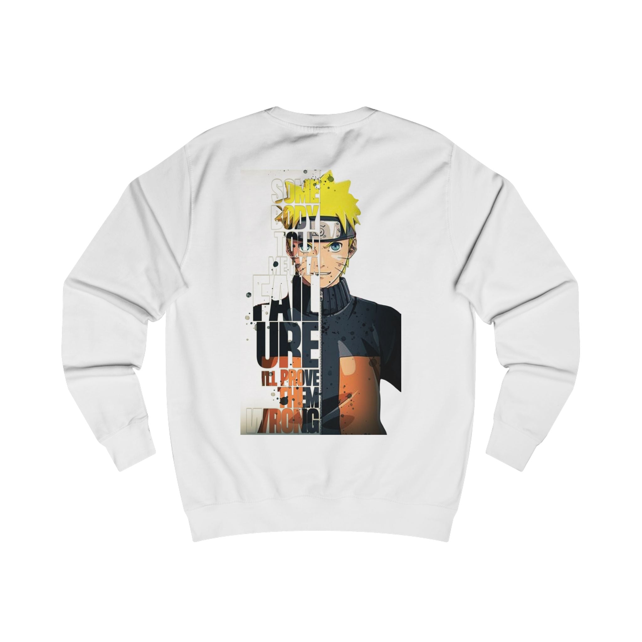 Naruto-Inspired Unisex Sweatshirt, Anime Gift, Cozy Streetwear, Geek Fashion, Fan Apparel, Casual Layering