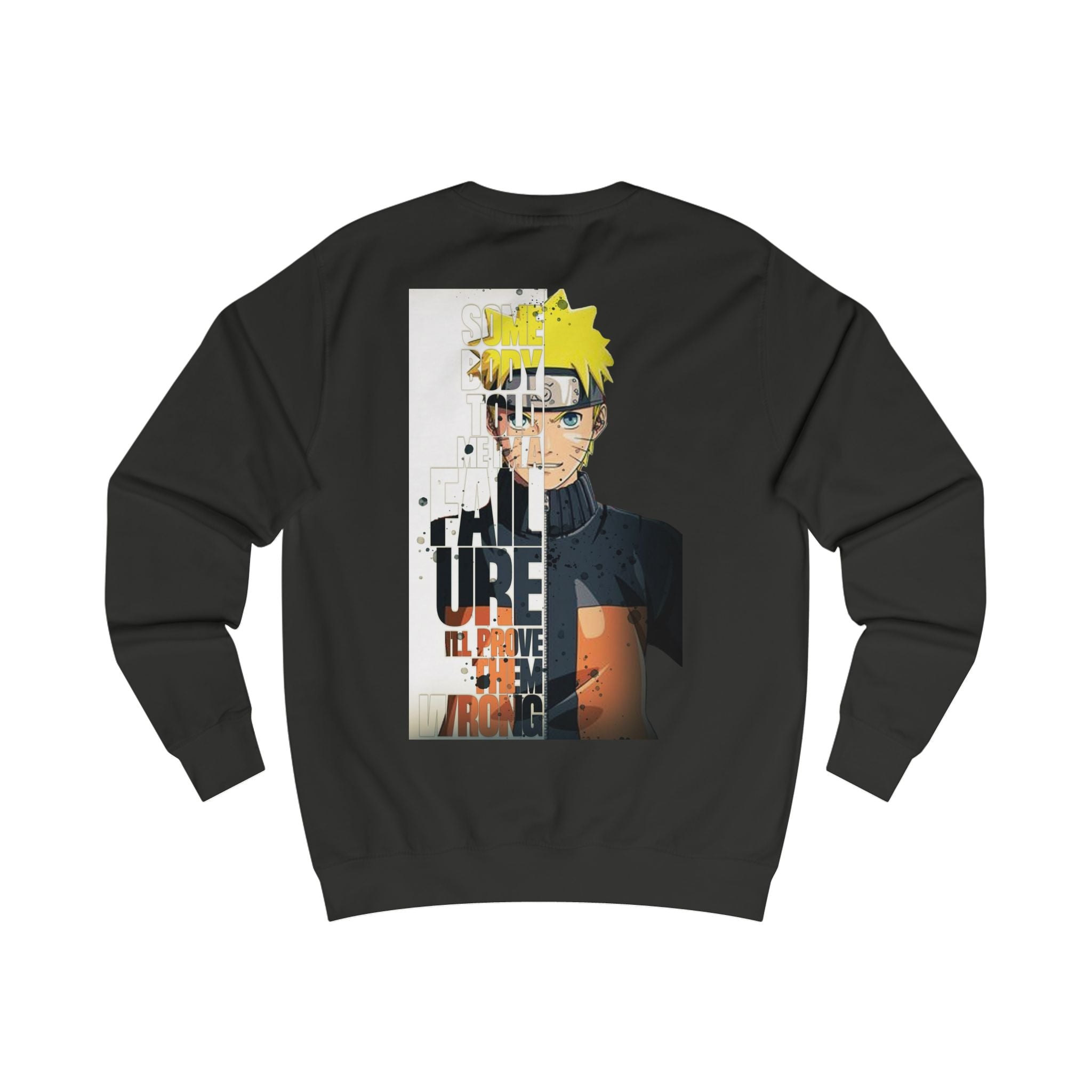 Naruto-Inspired Unisex Sweatshirt, Anime Gift, Cozy Streetwear, Geek Fashion, Fan Apparel, Casual Layering