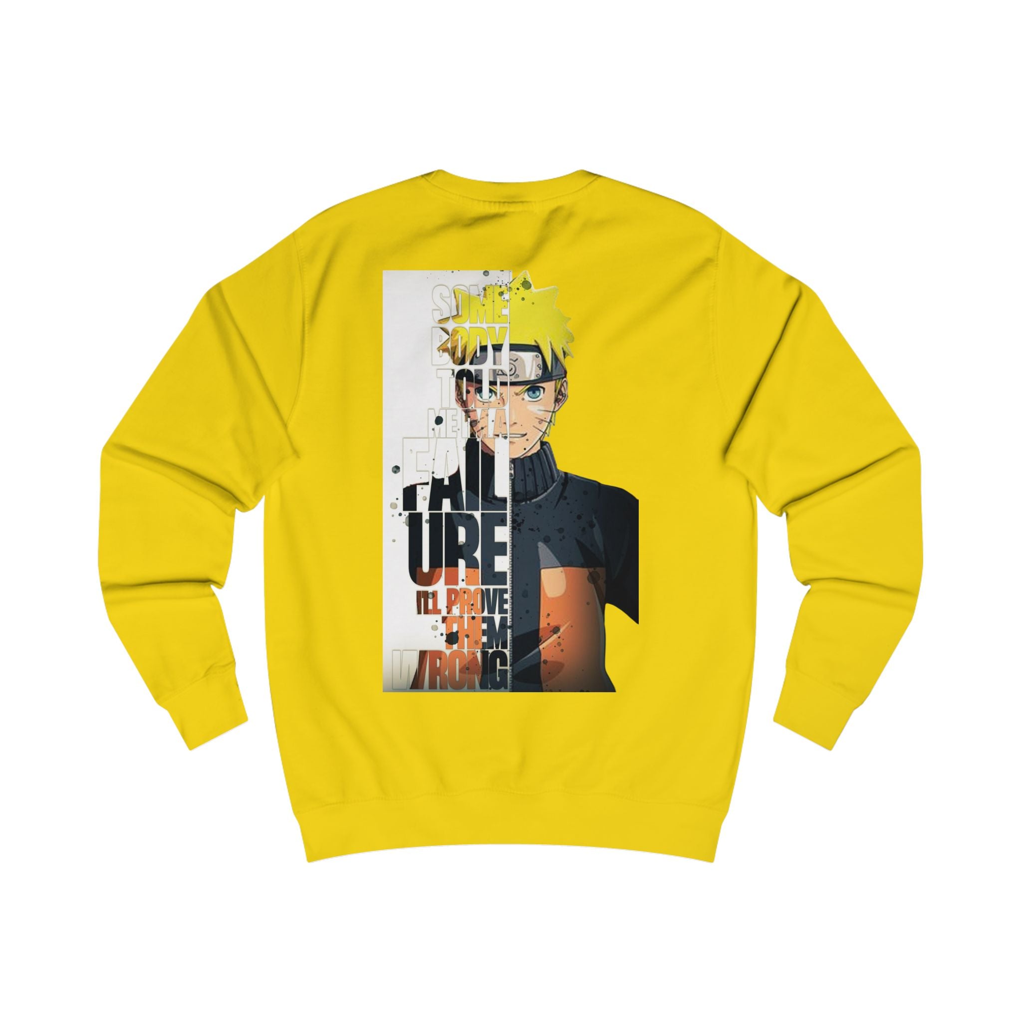 Naruto-Inspired Unisex Sweatshirt, Anime Gift, Cozy Streetwear, Geek Fashion, Fan Apparel, Casual Layering