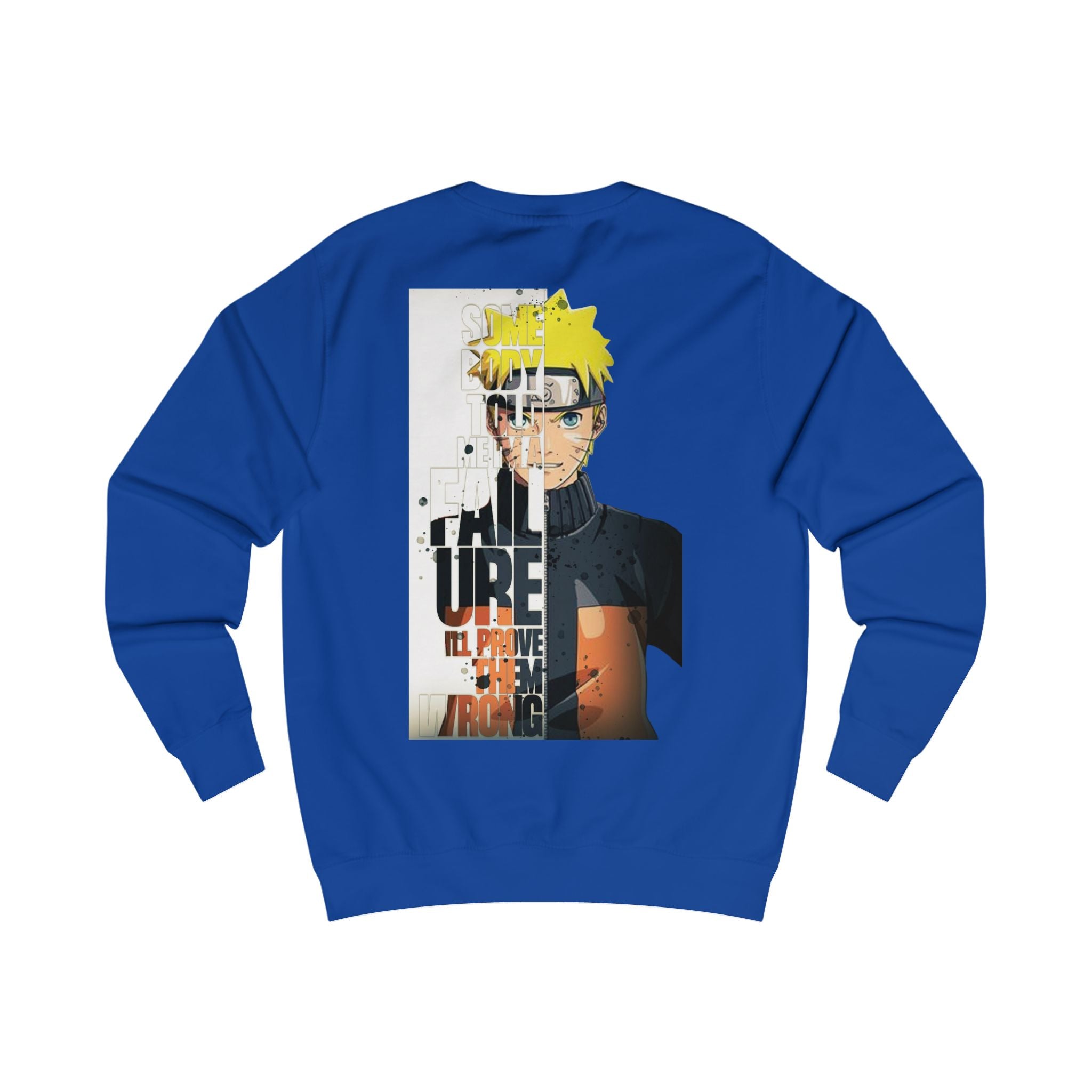 Naruto-Inspired Unisex Sweatshirt, Anime Gift, Cozy Streetwear, Geek Fashion, Fan Apparel, Casual Layering