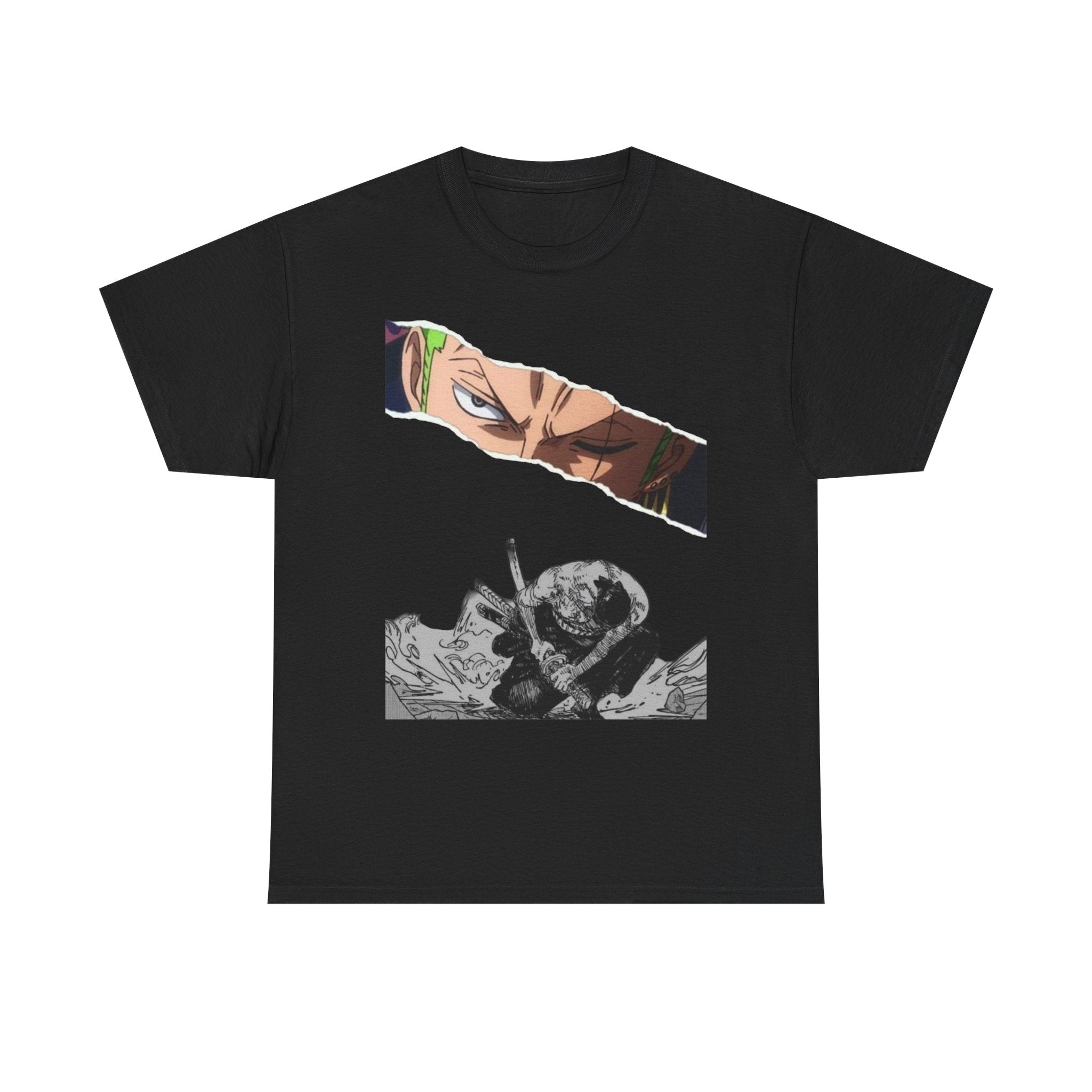 Anime Inspired Unisex Heavy Cotton Tee, Graphic Tee for Fans, Casual Wear, Gift for Gamers, Streetwear, Summer Style