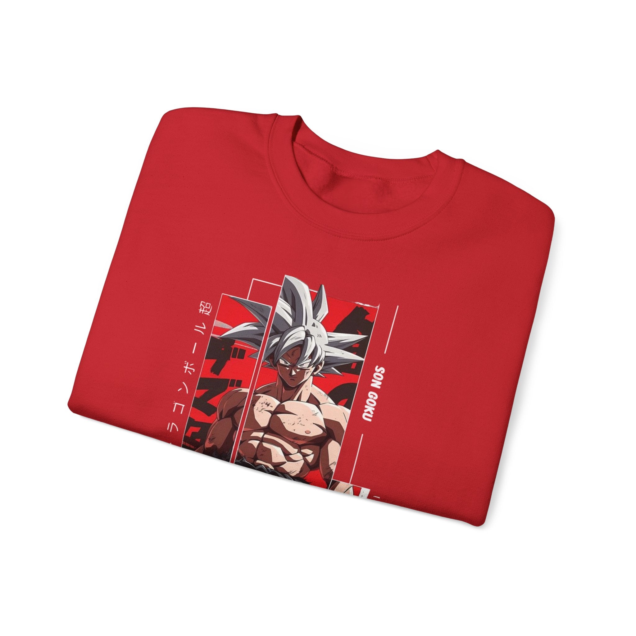Anime-Inspired Unisex Crewneck Sweatshirt, Cozy Casual Wear, Perfect Gift for Fans, Stylish Streetwear, Great for Everyday Use
