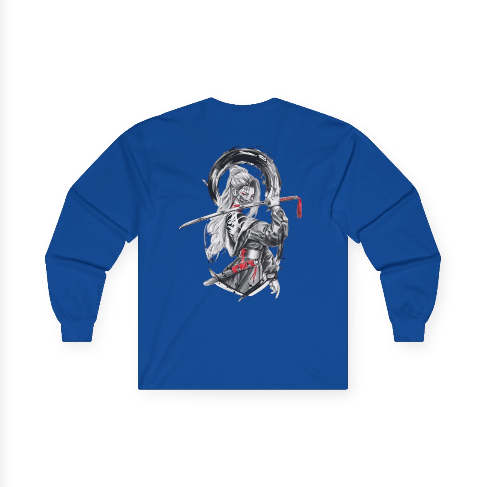 Anime-Inspired Unisex Long Sleeve Tee, Casual Graphic Shirt, Gift for Fans, Streetwear Style, Unique Artwear