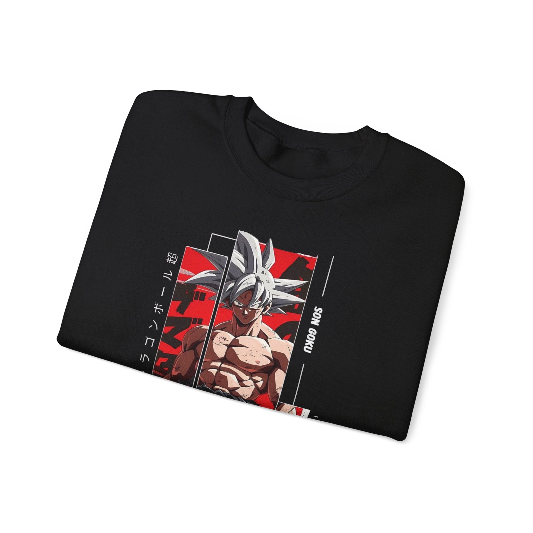Anime-Inspired Unisex Crewneck Sweatshirt, Cozy Casual Wear, Perfect Gift for Fans, Stylish Streetwear, Great for Everyday Use