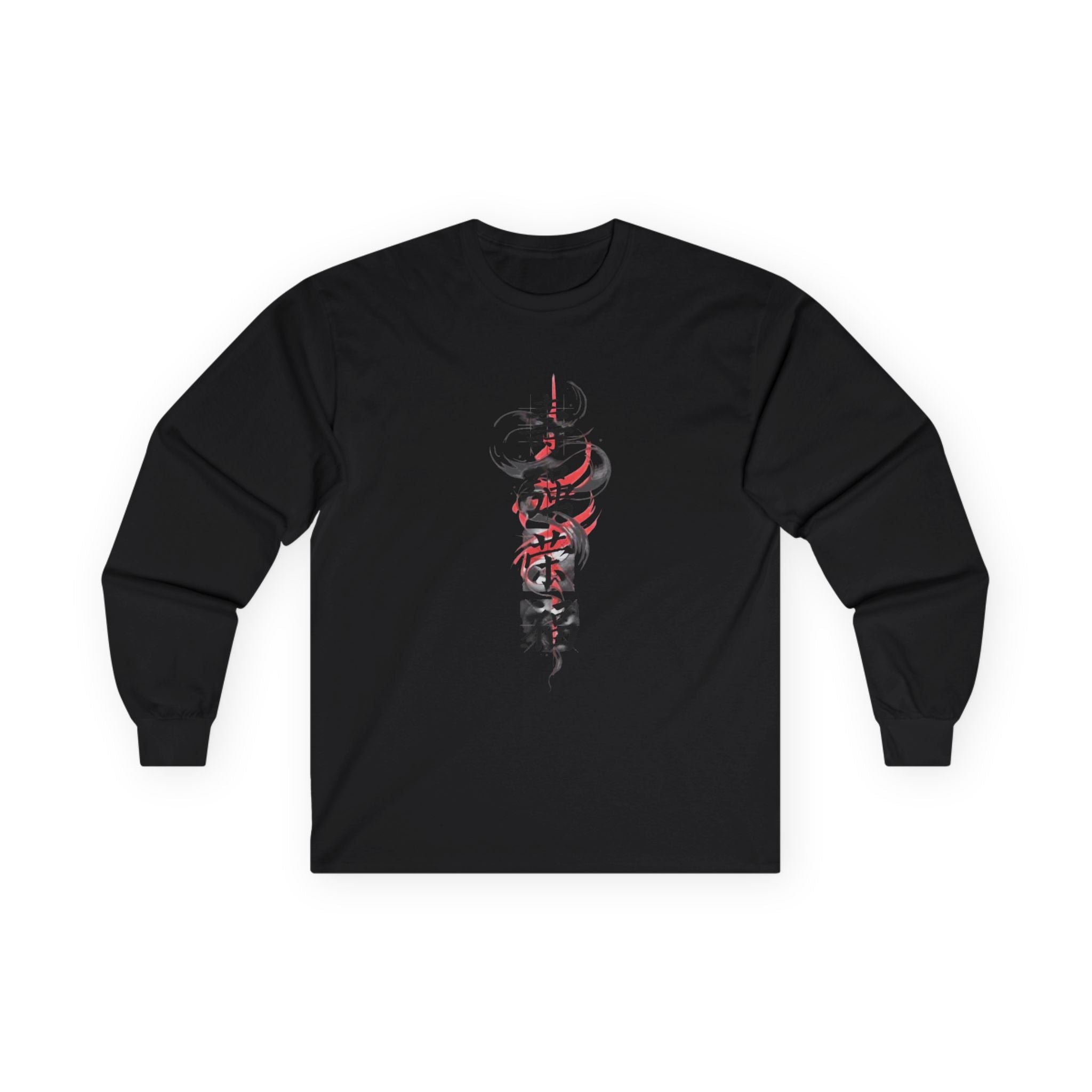 Samurai Dragon Unisex Long Sleeve Tee