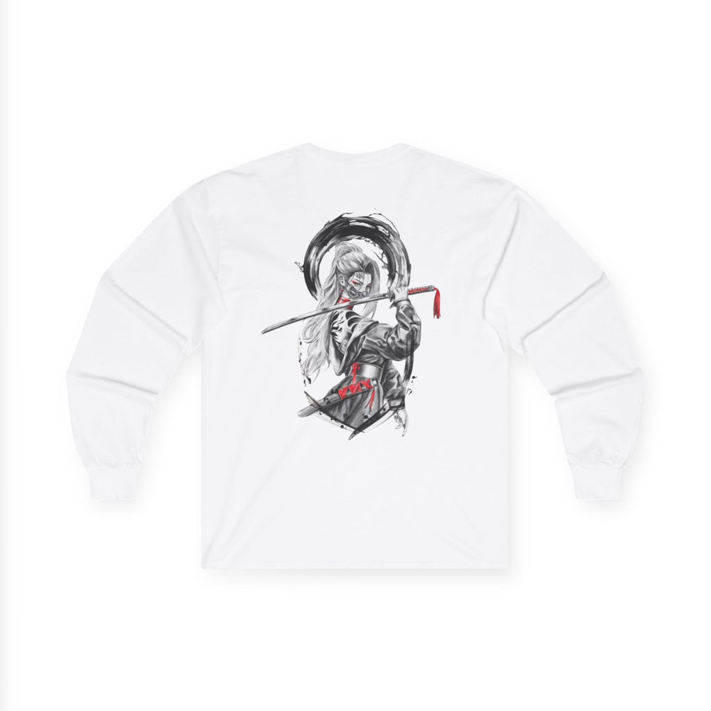 Anime-Inspired Unisex Long Sleeve Tee, Casual Graphic Shirt, Gift for Fans, Streetwear Style, Unique Artwear