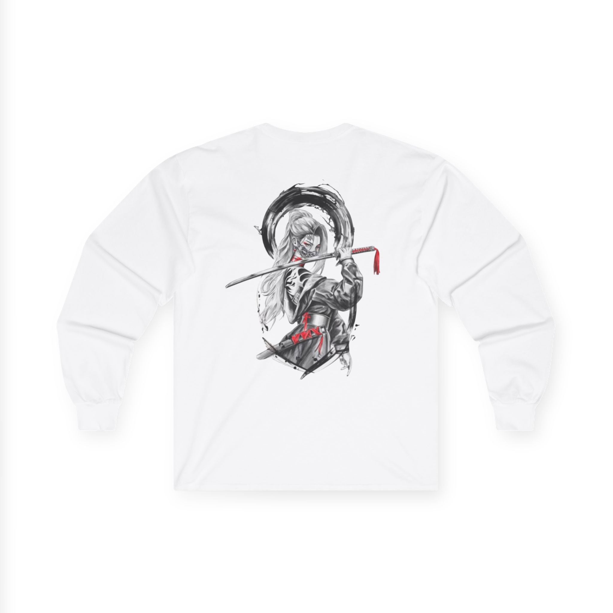 Anime-Inspired Unisex Long Sleeve Tee, Casual Graphic Shirt, Gift for Fans, Streetwear Style, Unique Artwear