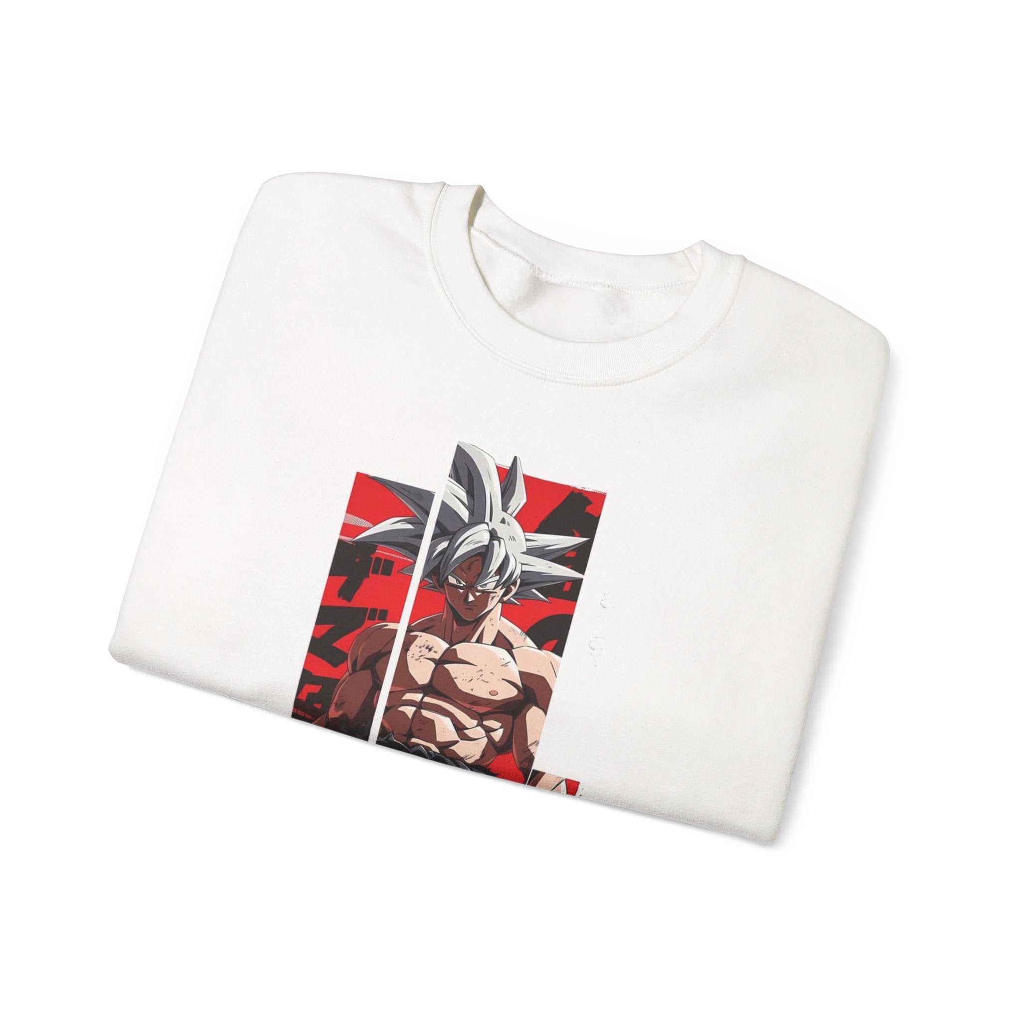 Anime-Inspired Unisex Crewneck Sweatshirt, Cozy Casual Wear, Perfect Gift for Fans, Stylish Streetwear, Great for Everyday Use