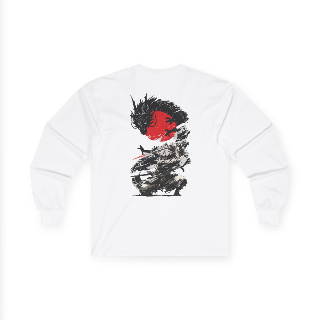 Samurai Dragon Unisex Long Sleeve Tee