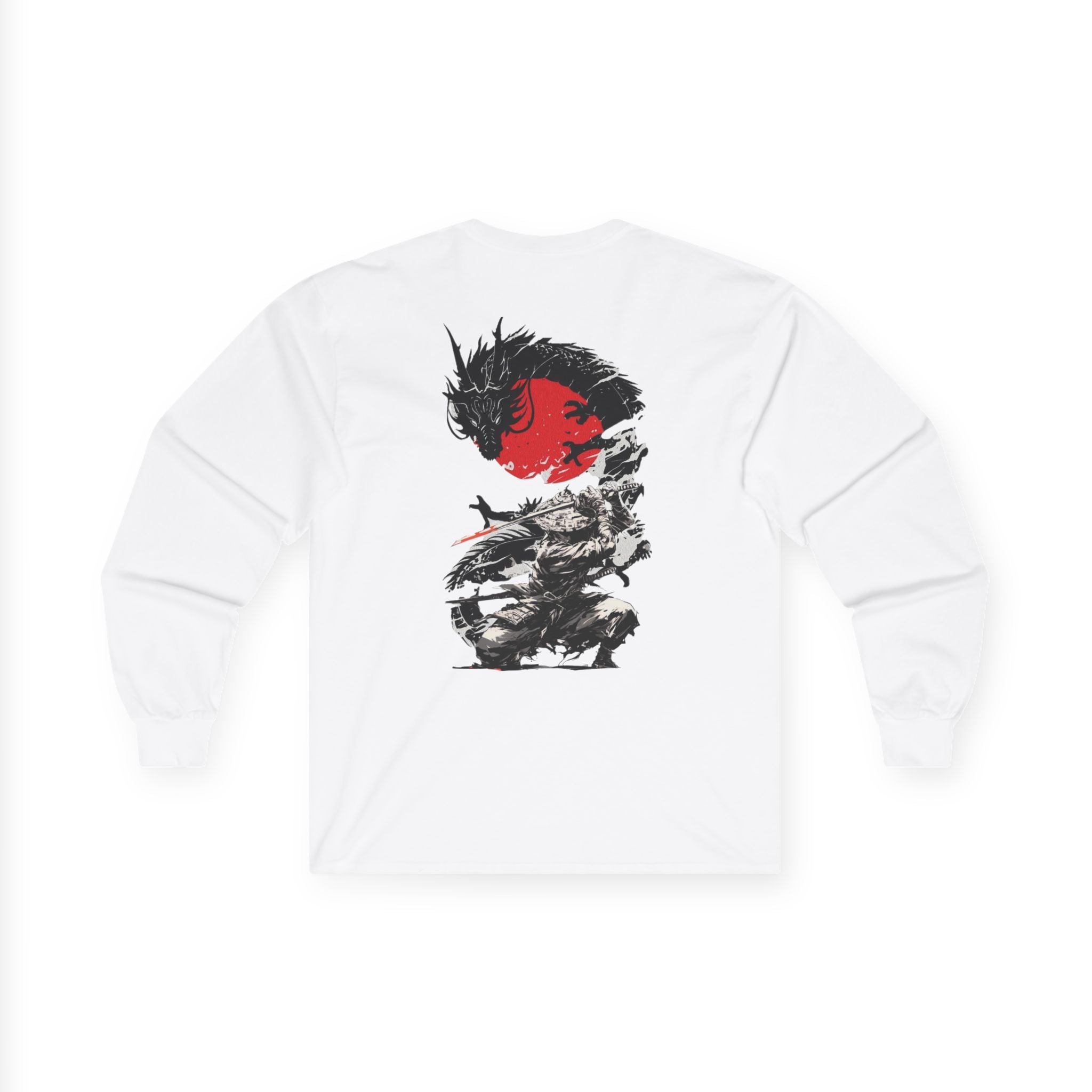 Samurai Dragon Unisex Long Sleeve Tee