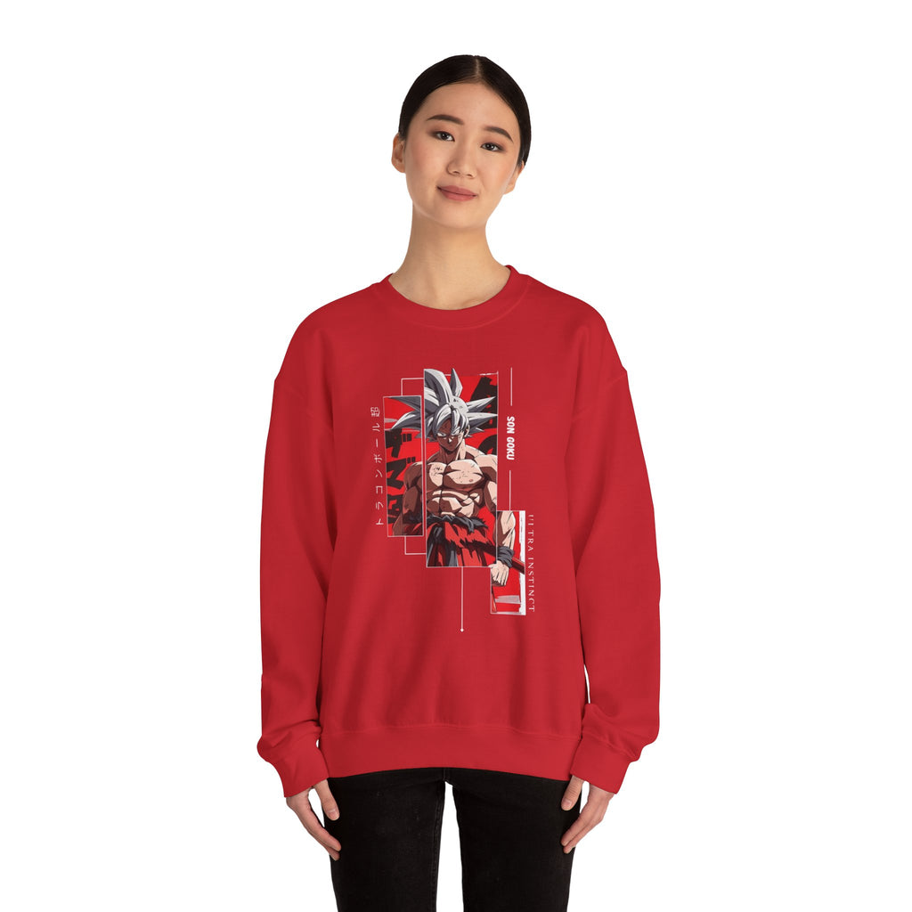 Anime-Inspired Unisex Crewneck Sweatshirt, Cozy Casual Wear, Perfect Gift for Fans, Stylish Streetwear, Great for Everyday Use